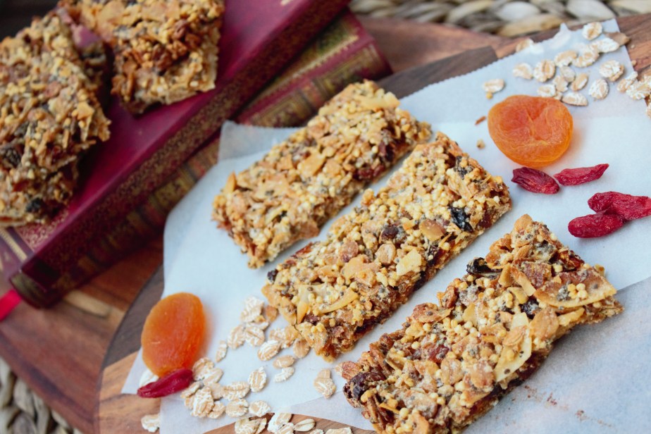 Köstliche Super-Food-Riegel