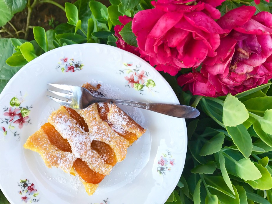 Marillenkuchen mit Zutaten vom eigenen&nbsp;Hof