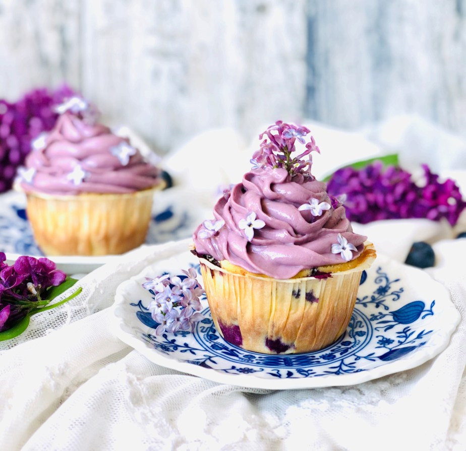 Heidelbeer Cupcakes zum&nbsp;Muttertag